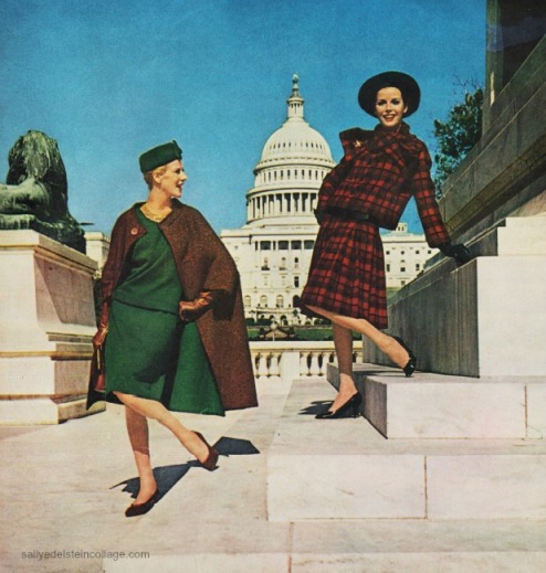 vintage womens fashion photo 1960 Capital Washington DC