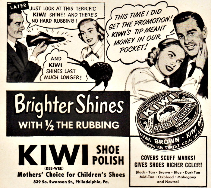 vintage shoe polish