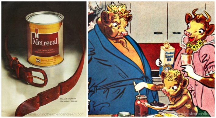 Vintage ad Diet Metrecal and Elmer