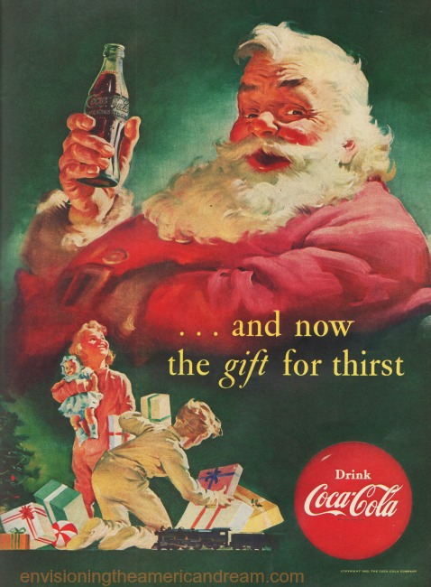 Image result for coca cola santa claus christmas