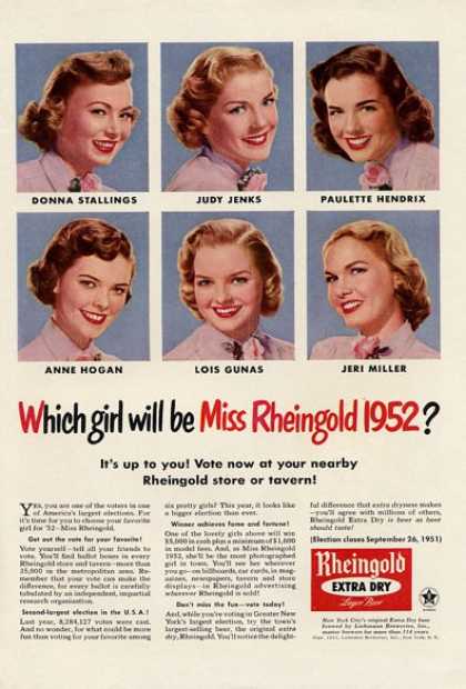 Miss Rheingold Contest a N.Y. Summer Staple | Envisioning The American Dream