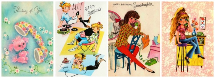 Vintage greeting cards 