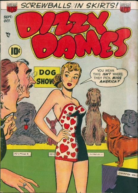 Dizzy Dames Comic Book